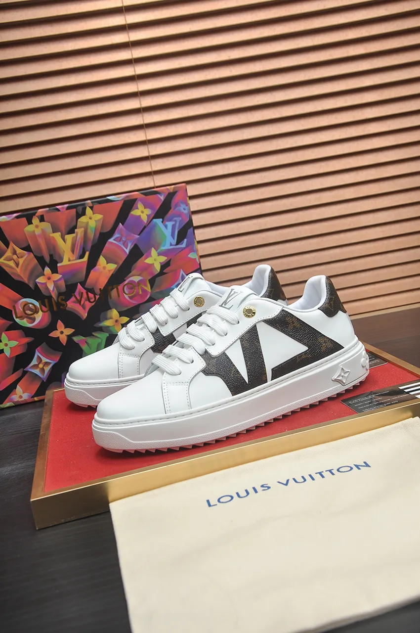 Men's shoes 💰540💶[LOUIS VUITTON] Original order price (mesh lining) new model 🍀LV Louis Vuitton * - top version of LV classic trendy shoes! Use imported original cowhide leather, cloth cowhide lining and original wear-resistant rubber outsole! High quality products! Code number 38-45 (45 is custom-made and cannot be returned or exchanged)